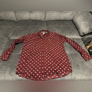 Cinch men’s long sleeve button up shirt